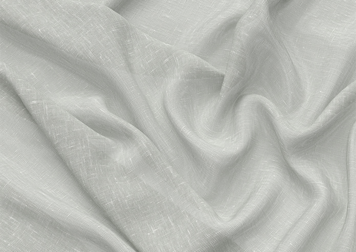 Taranto Voile, Black Frost - Motorised Roman Blind - Image 4